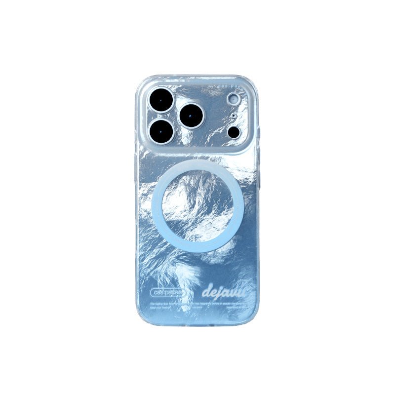 cas:pace 25S/S MagSafe対応「dejavu」携帯ケース - blue - cas:pace 殼空間